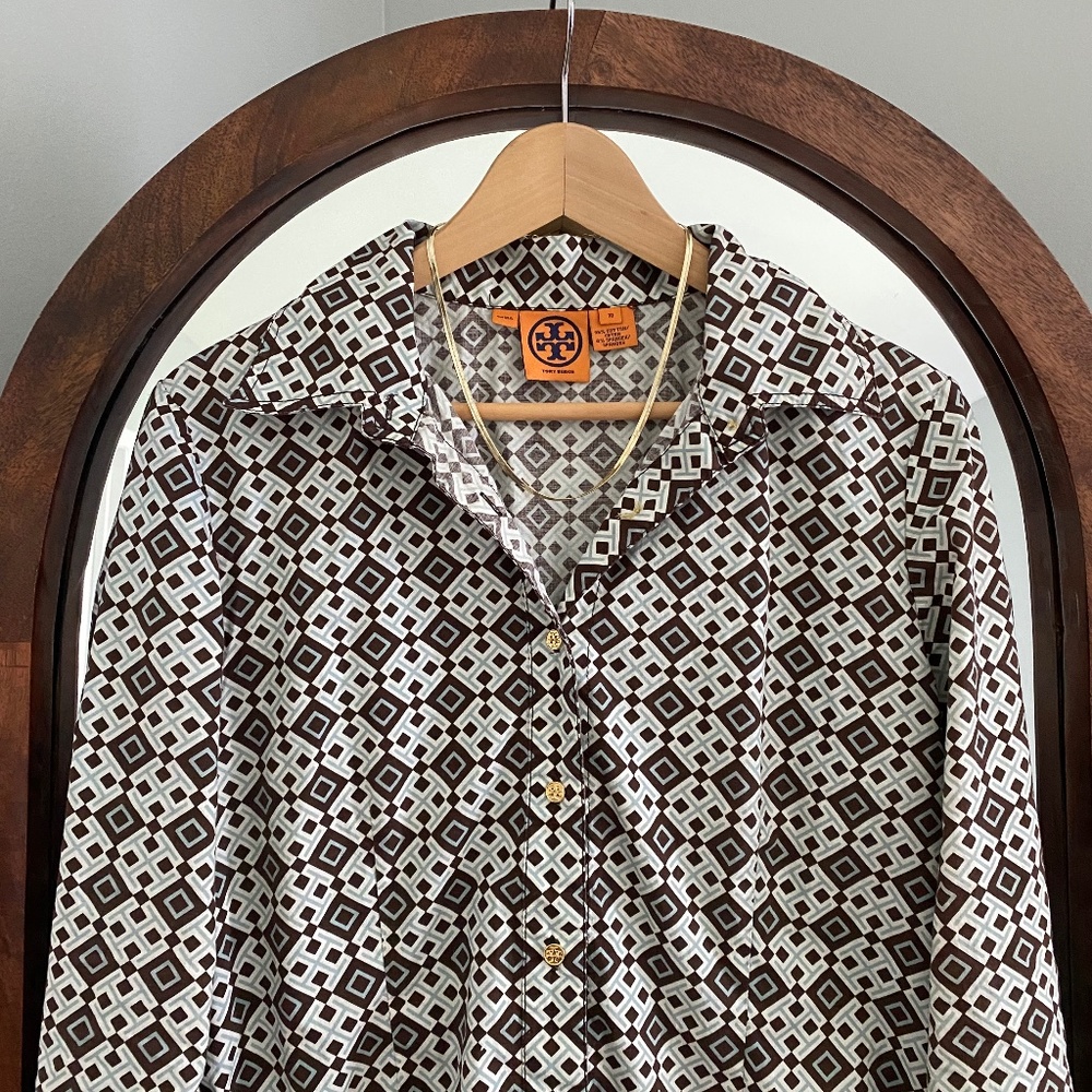 TORY BURCH button up